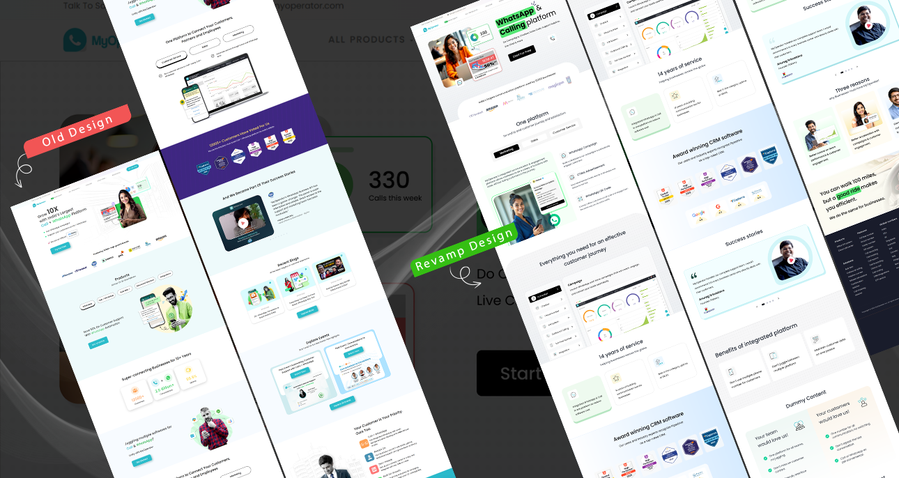 Website Revamp Homepage